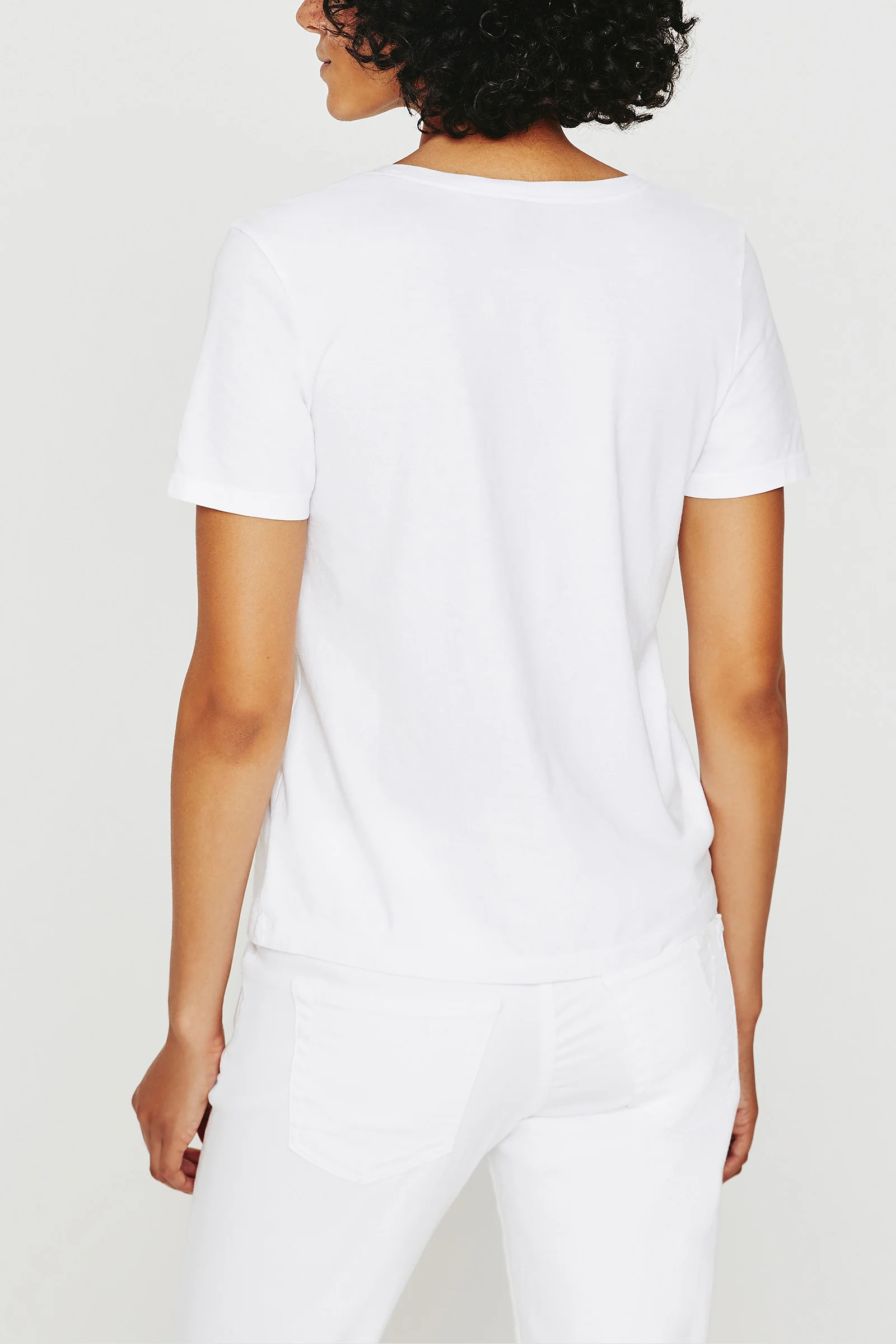 AG Jager Vee Tee - White - Image 4