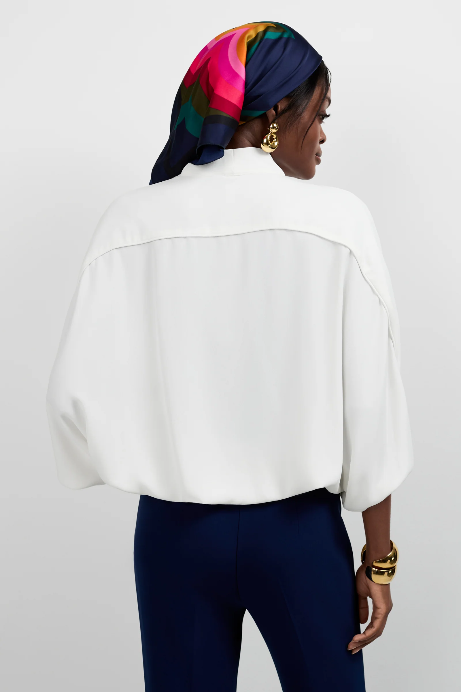 Anora V-Neck Wrap Top - Image 3