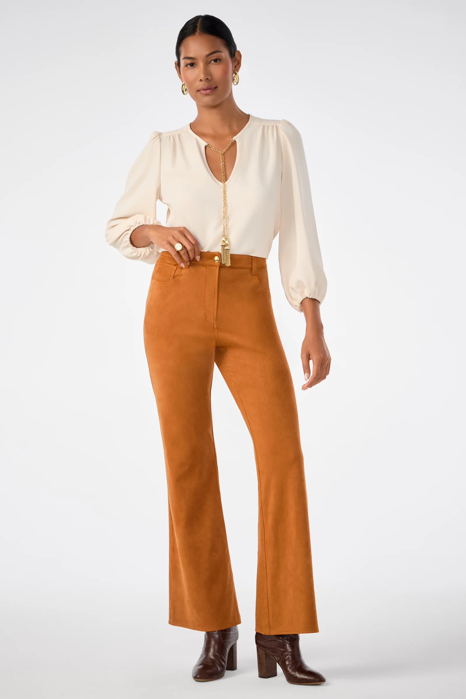 Apple Suede Pants - Image 2