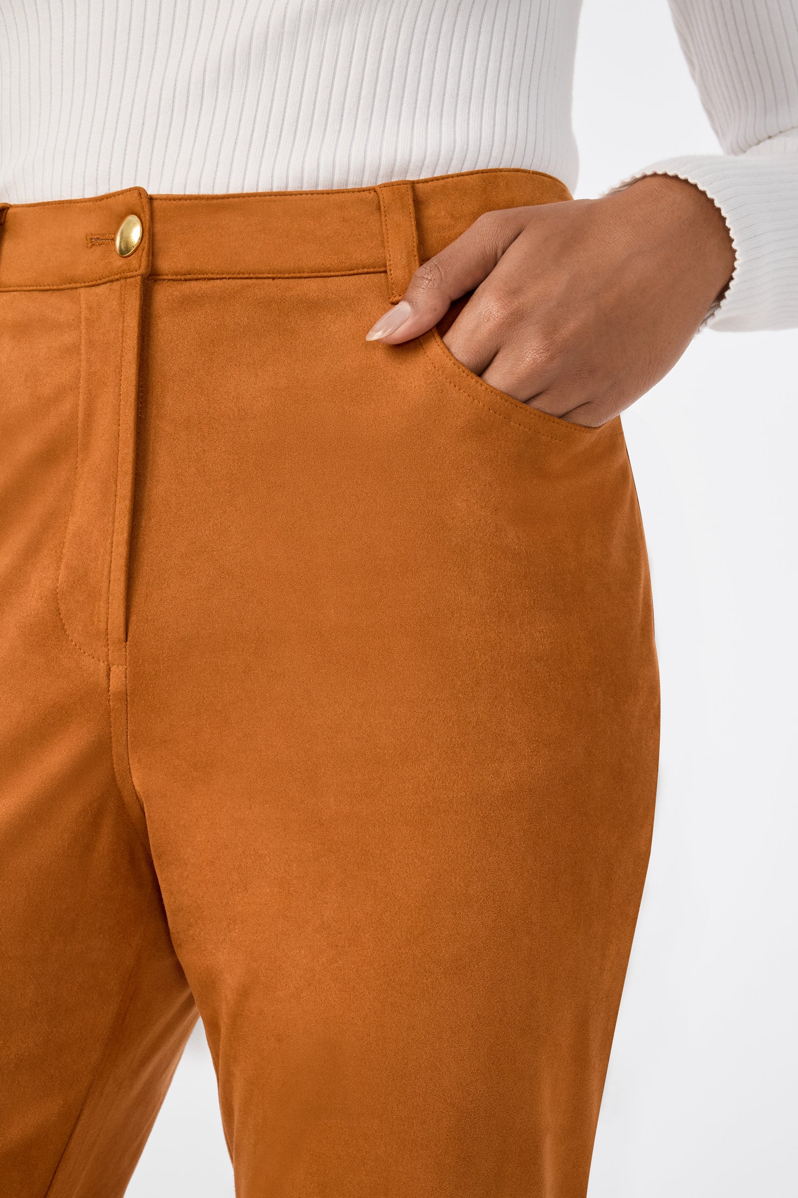 Apple Suede Pants - Image 5