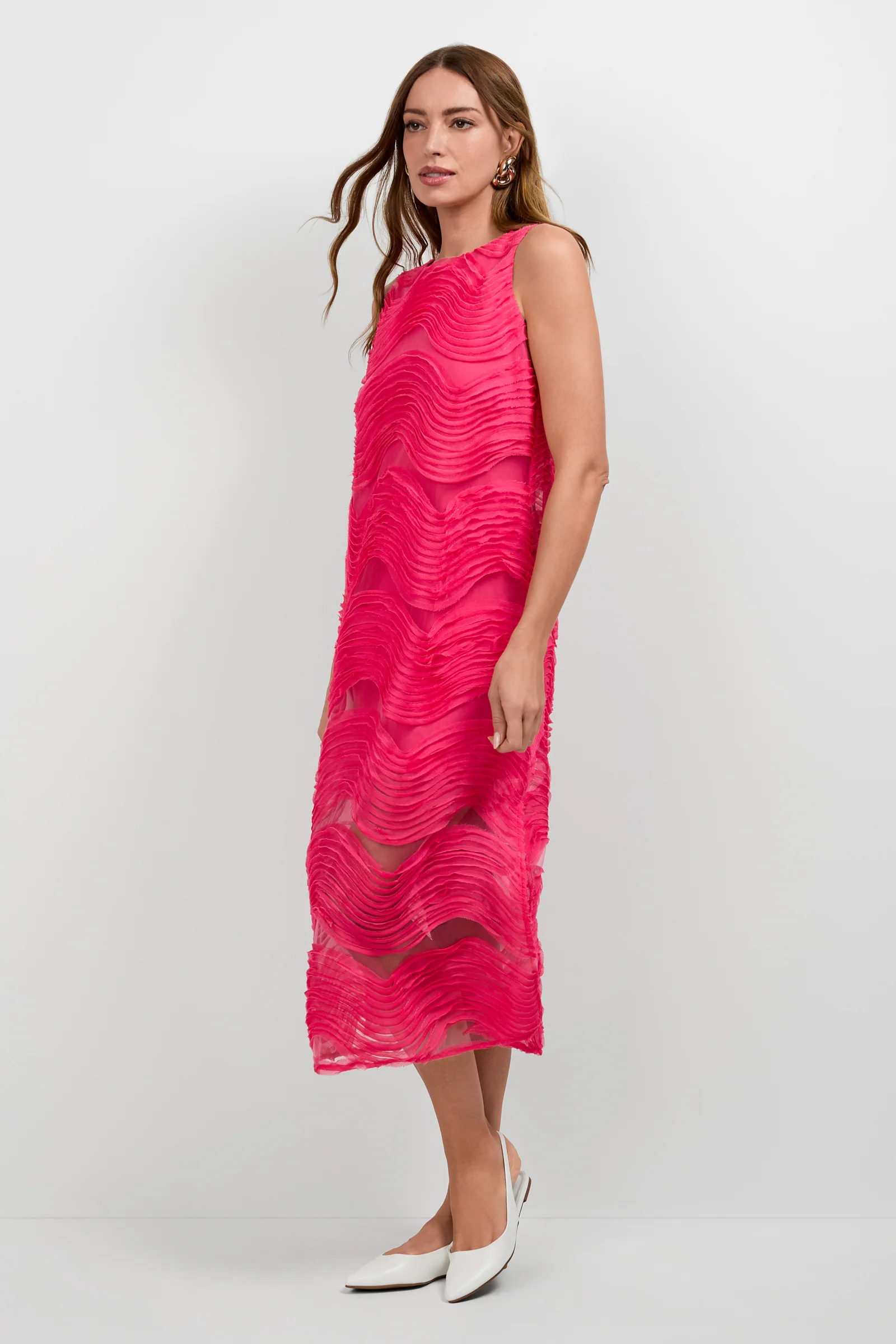 Belisama Organza Midi Dress - Image 4