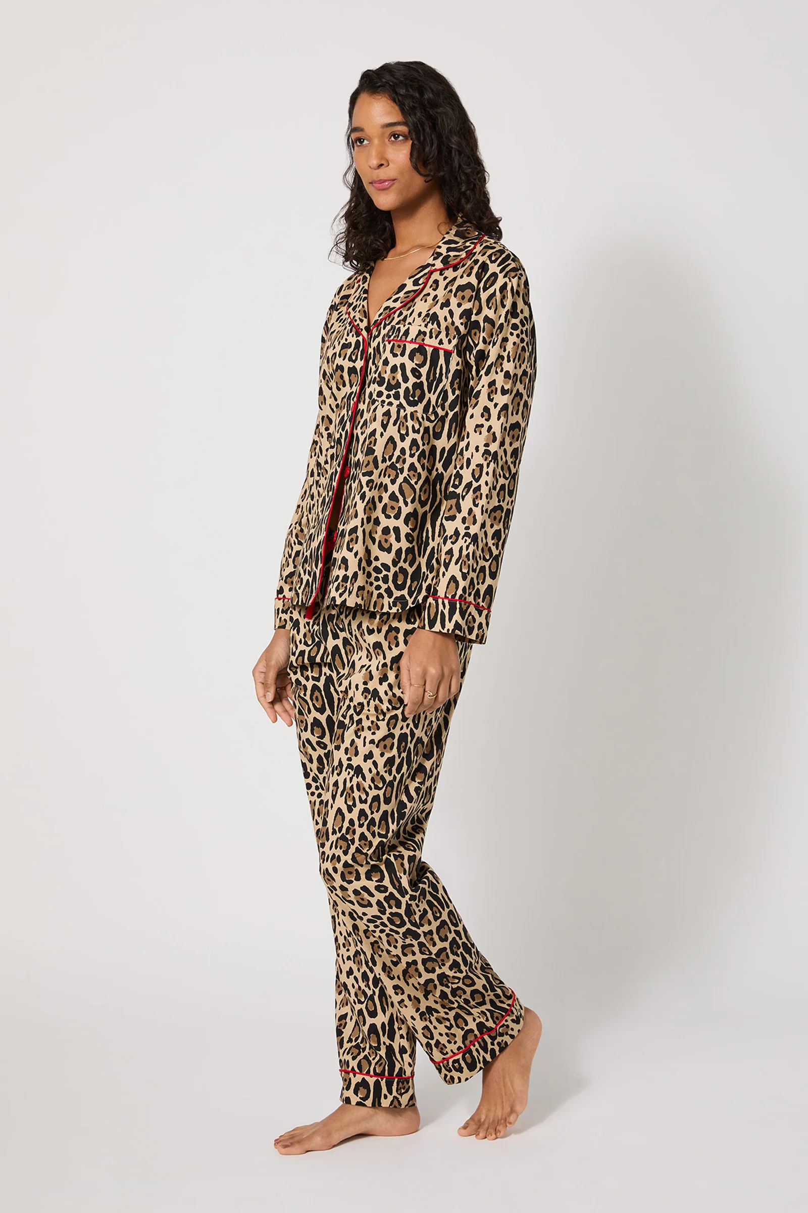Classic PJ Set - Leopard Stripe - Image 2