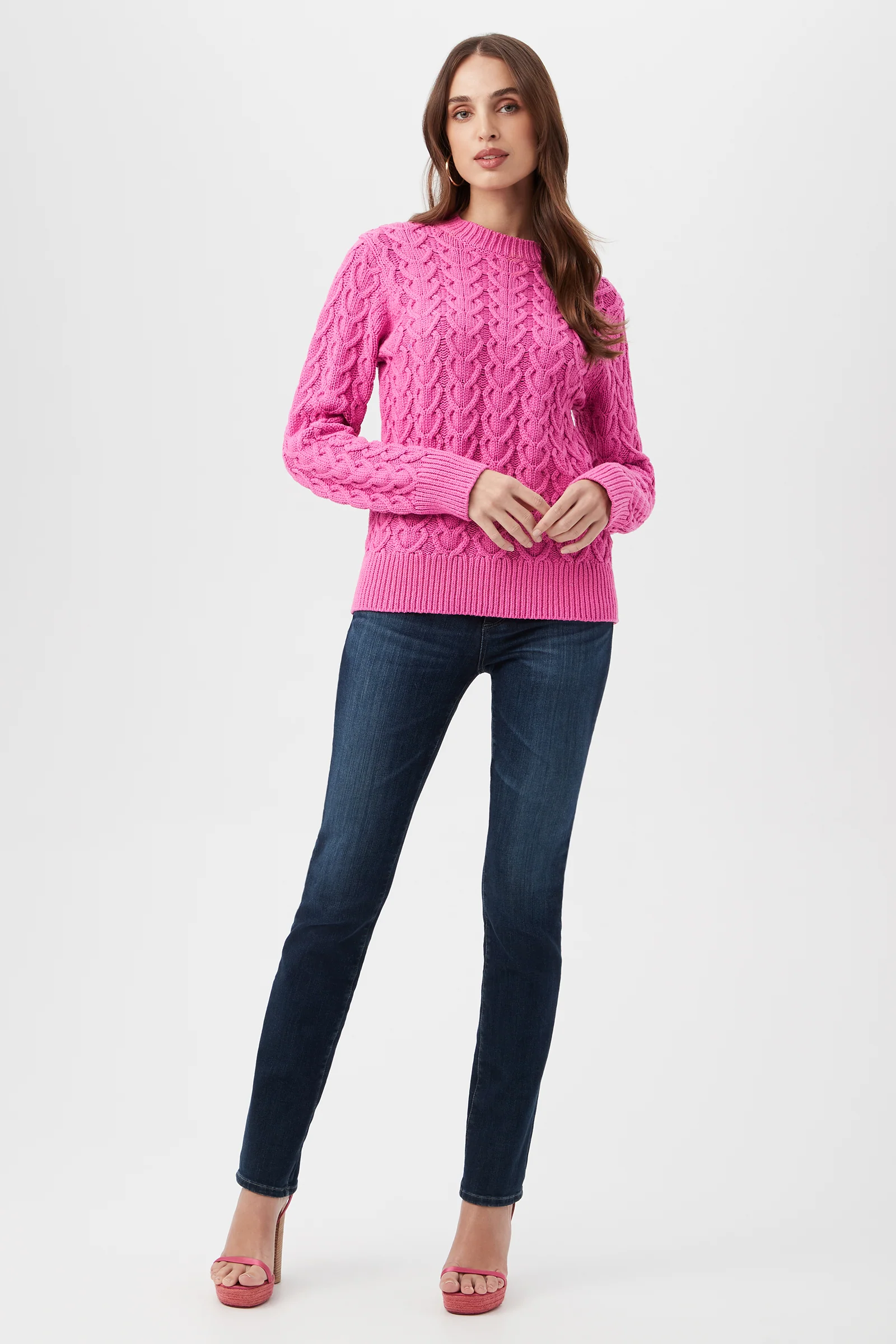 Corazon Heart Knit Crewneck Sweater - Image 2