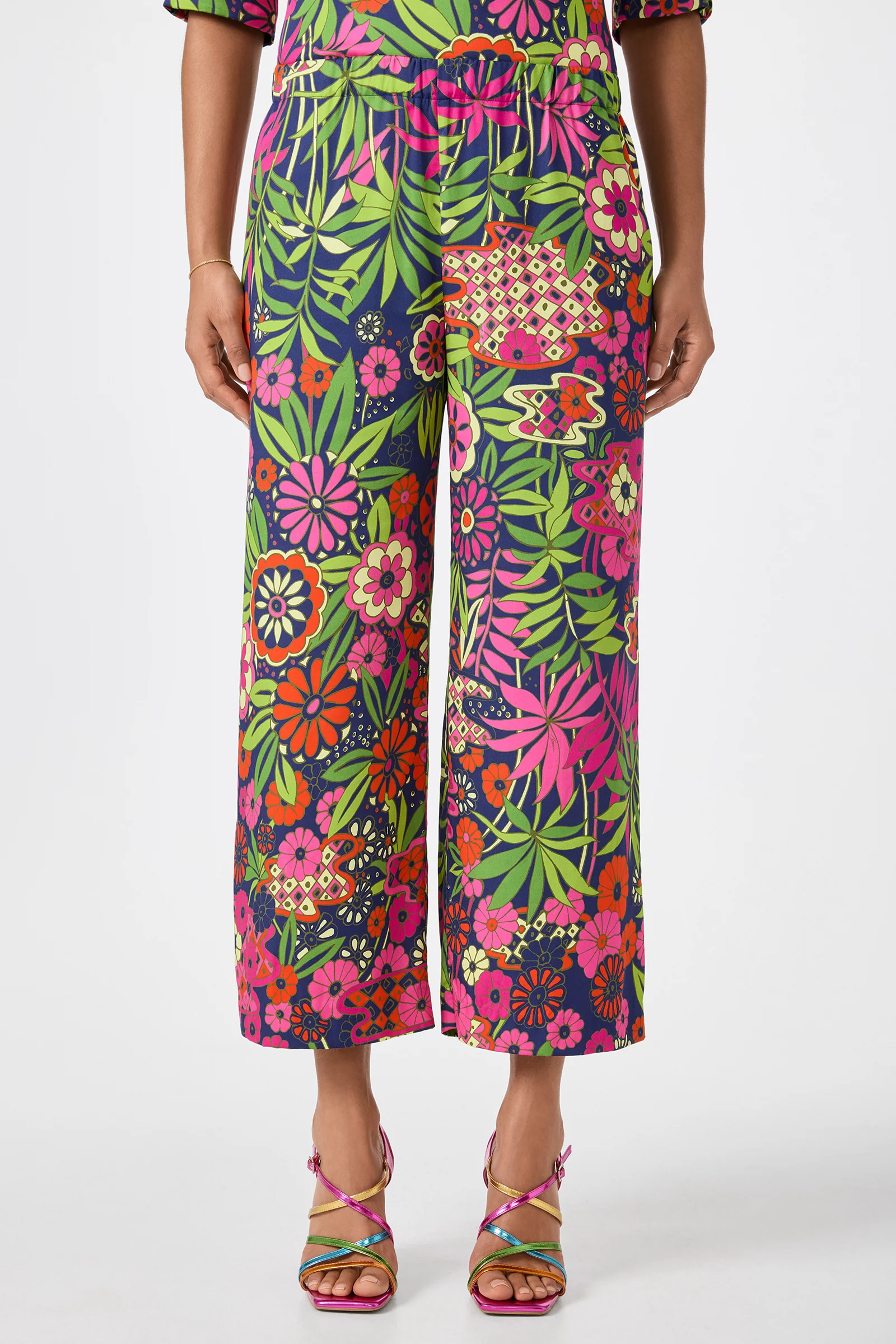 Estella 2 Cropped Pants - Fumi Floral - Image 3