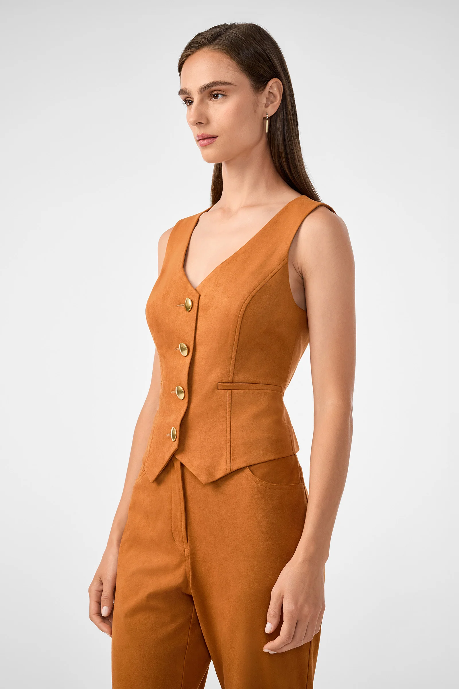 Kofi 2 Suede Vest - Image 3