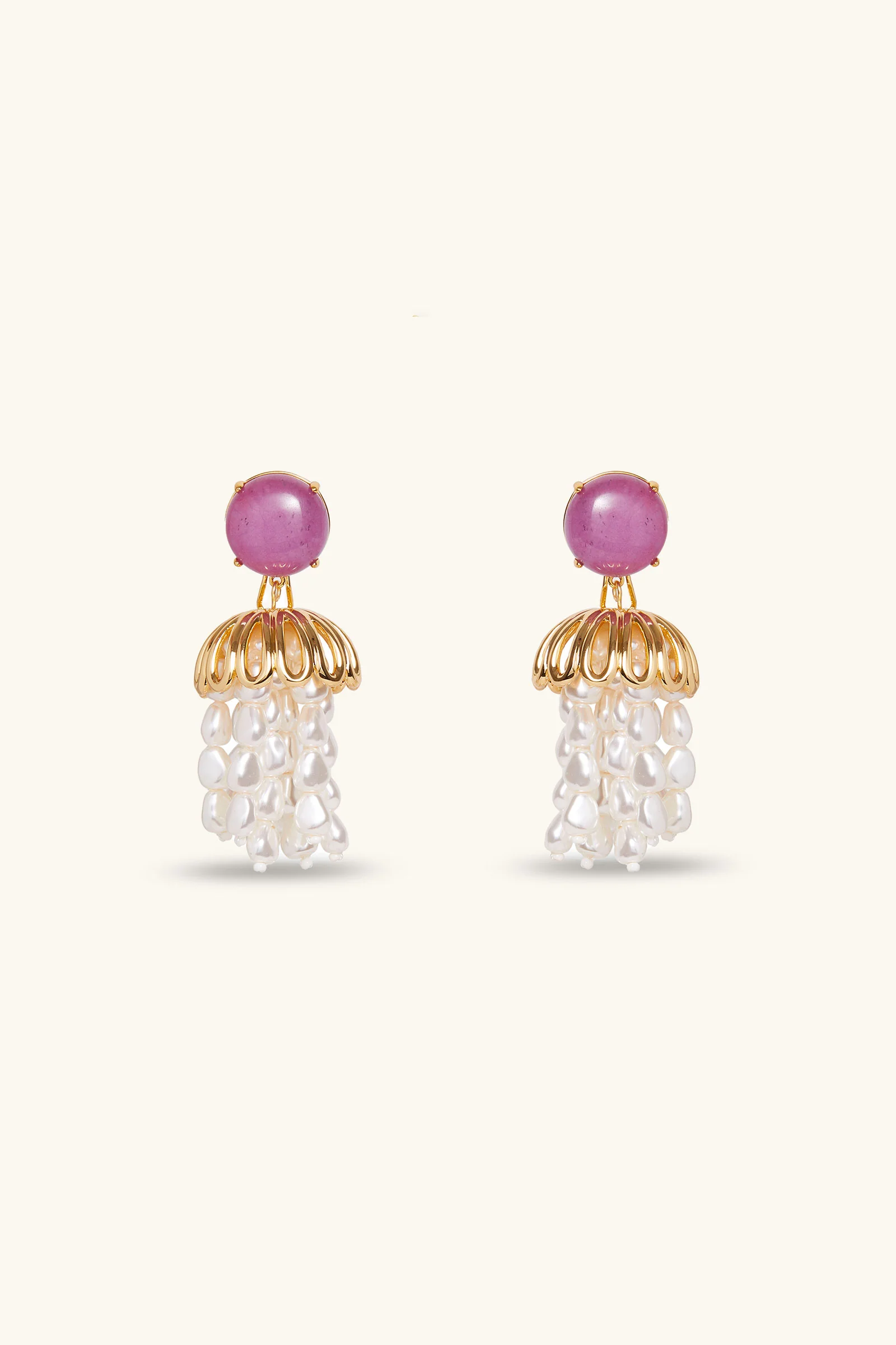 Lele Sadoughi x Trina Turk Parapluie Strand Earrings