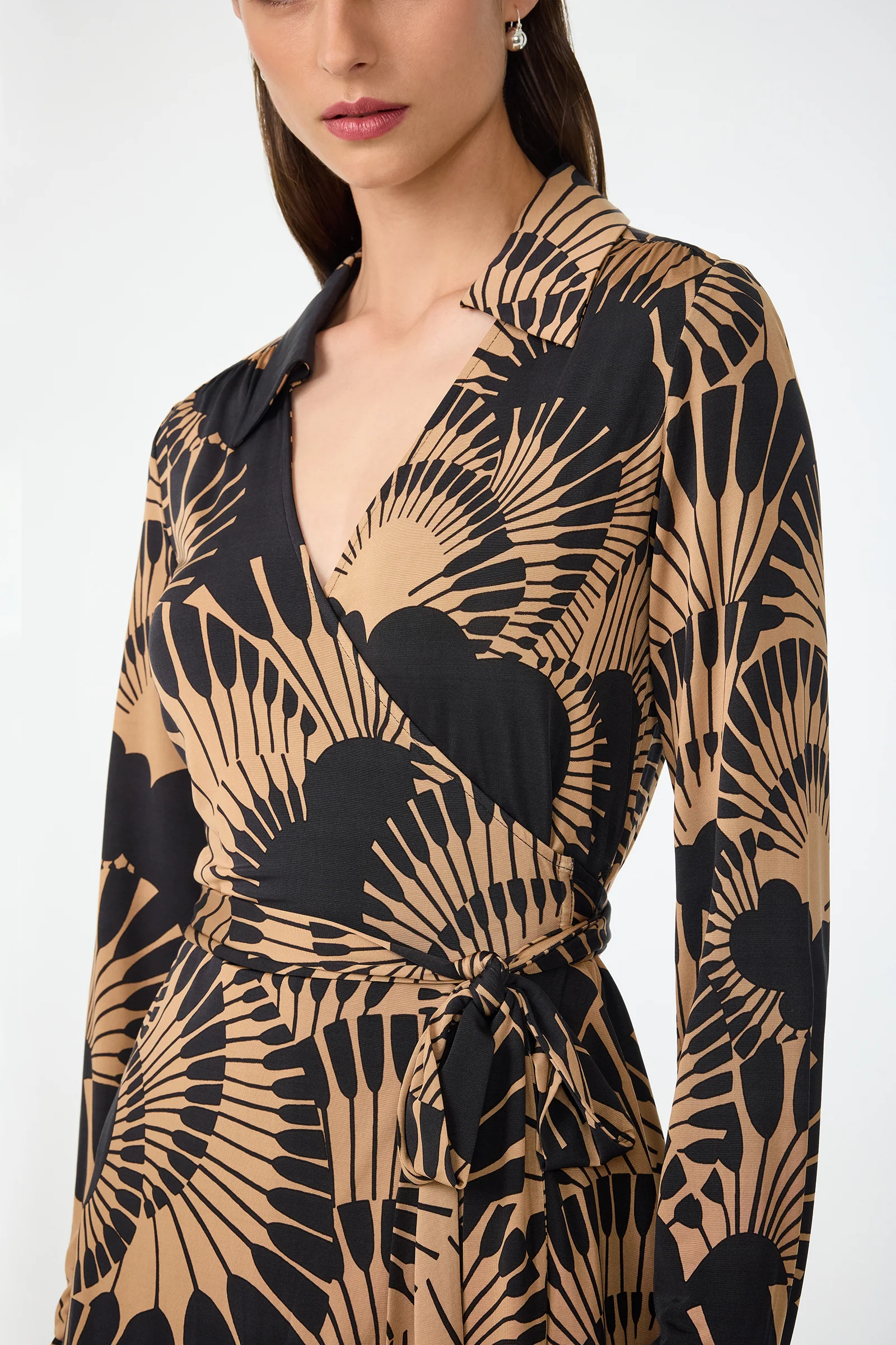 Makeba Wrap Top - Juniper Jersey - Image 5