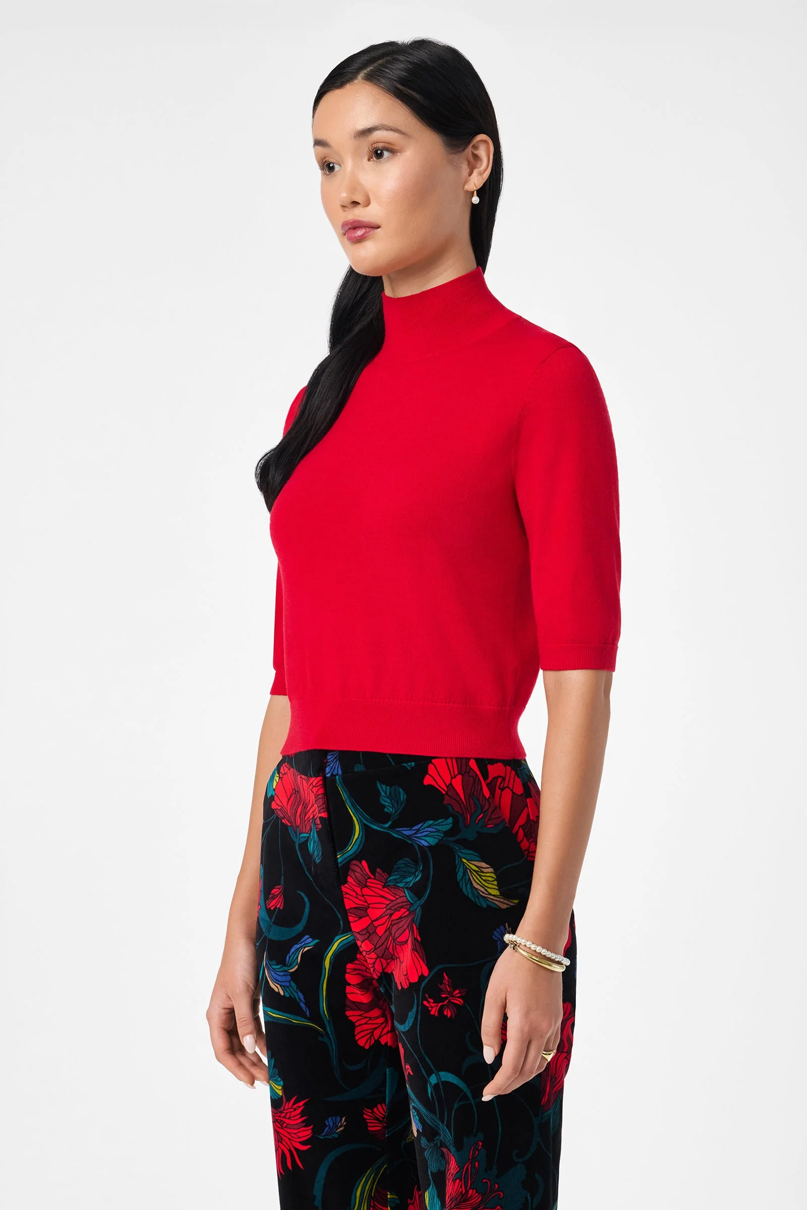 Mali Mock Neck Pullover - Image 5