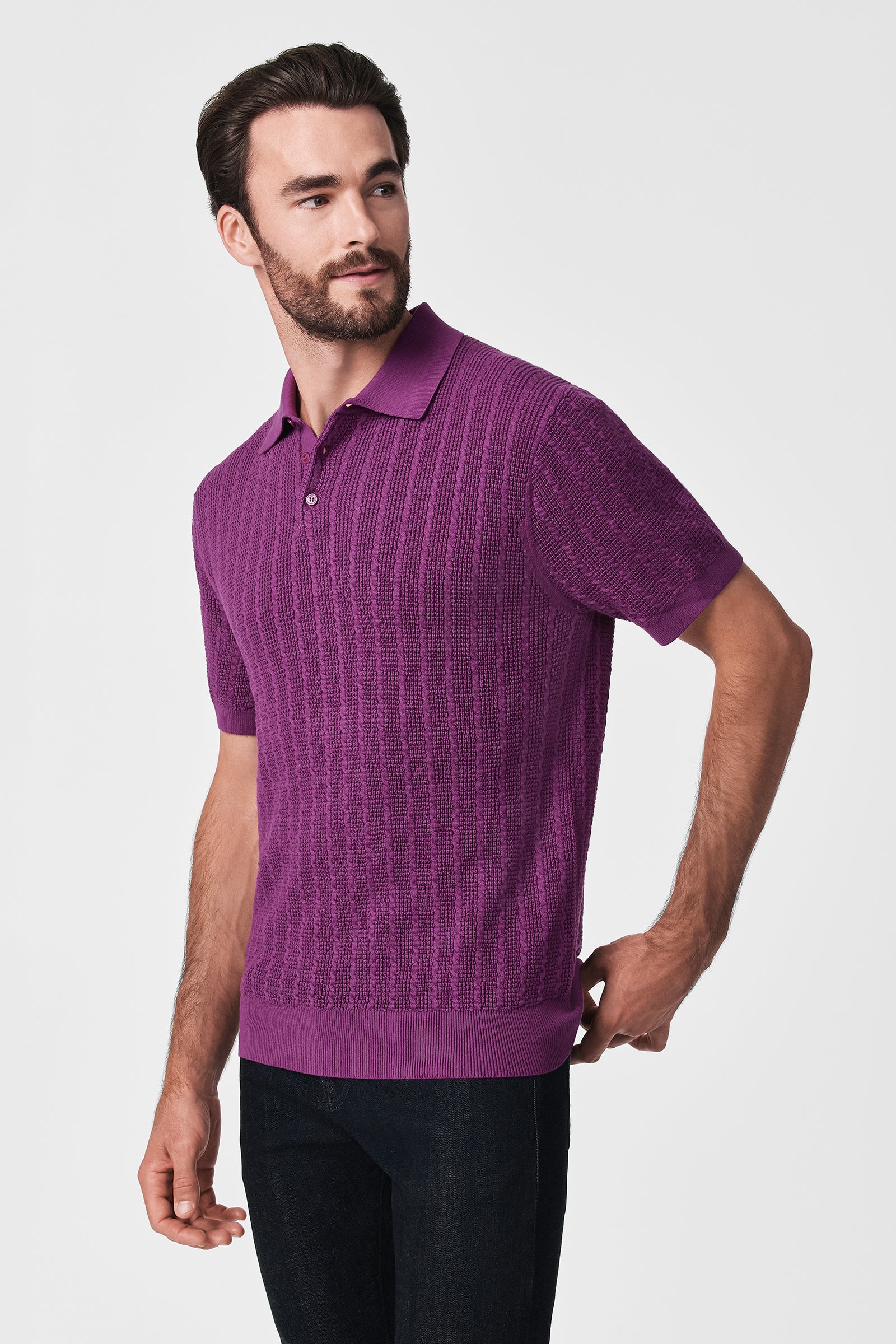 Asher Short-Sleeve Polo - Image 7