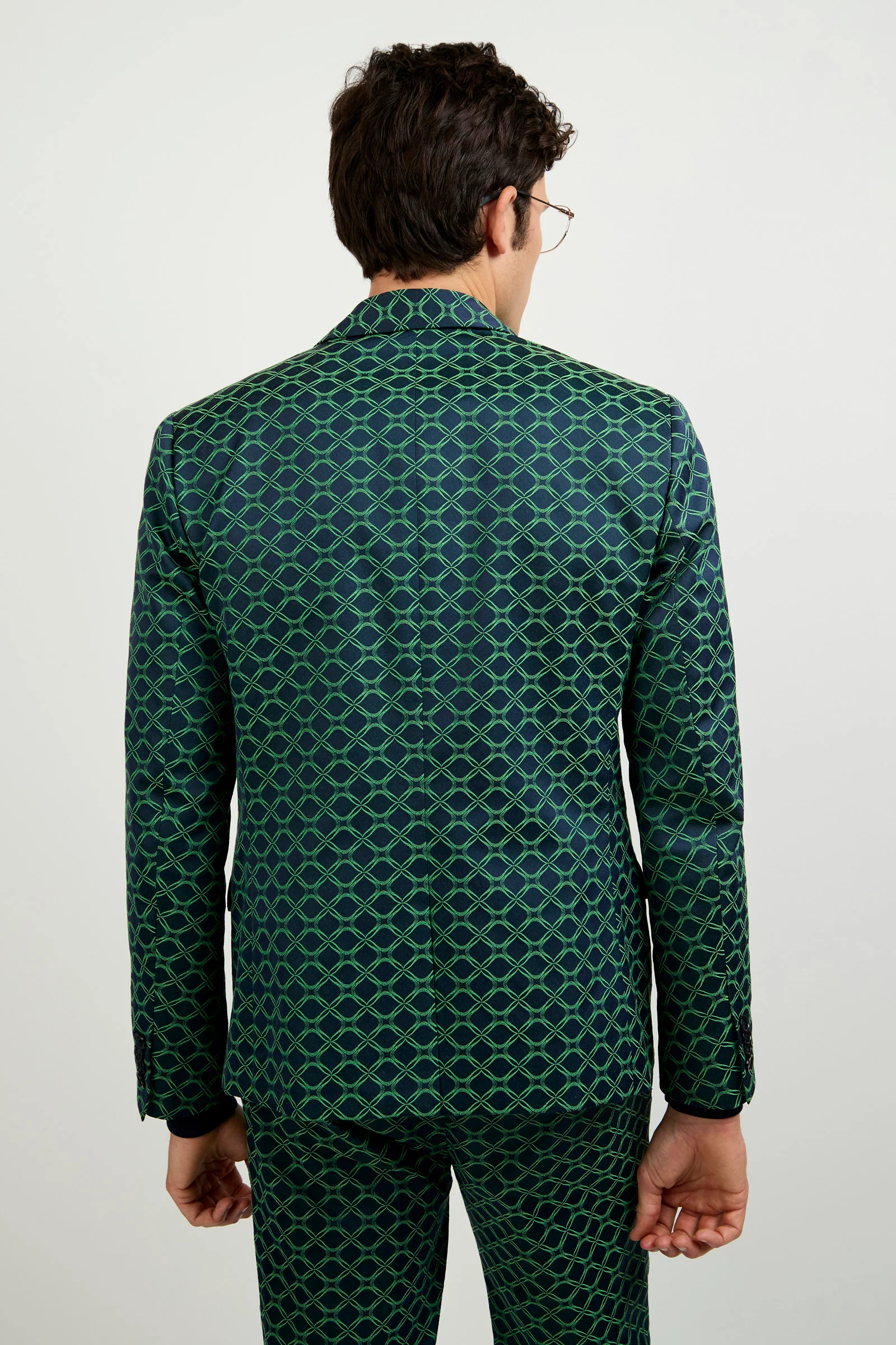 Thurston Blazer - Clover Geo Jacquard - Image 4