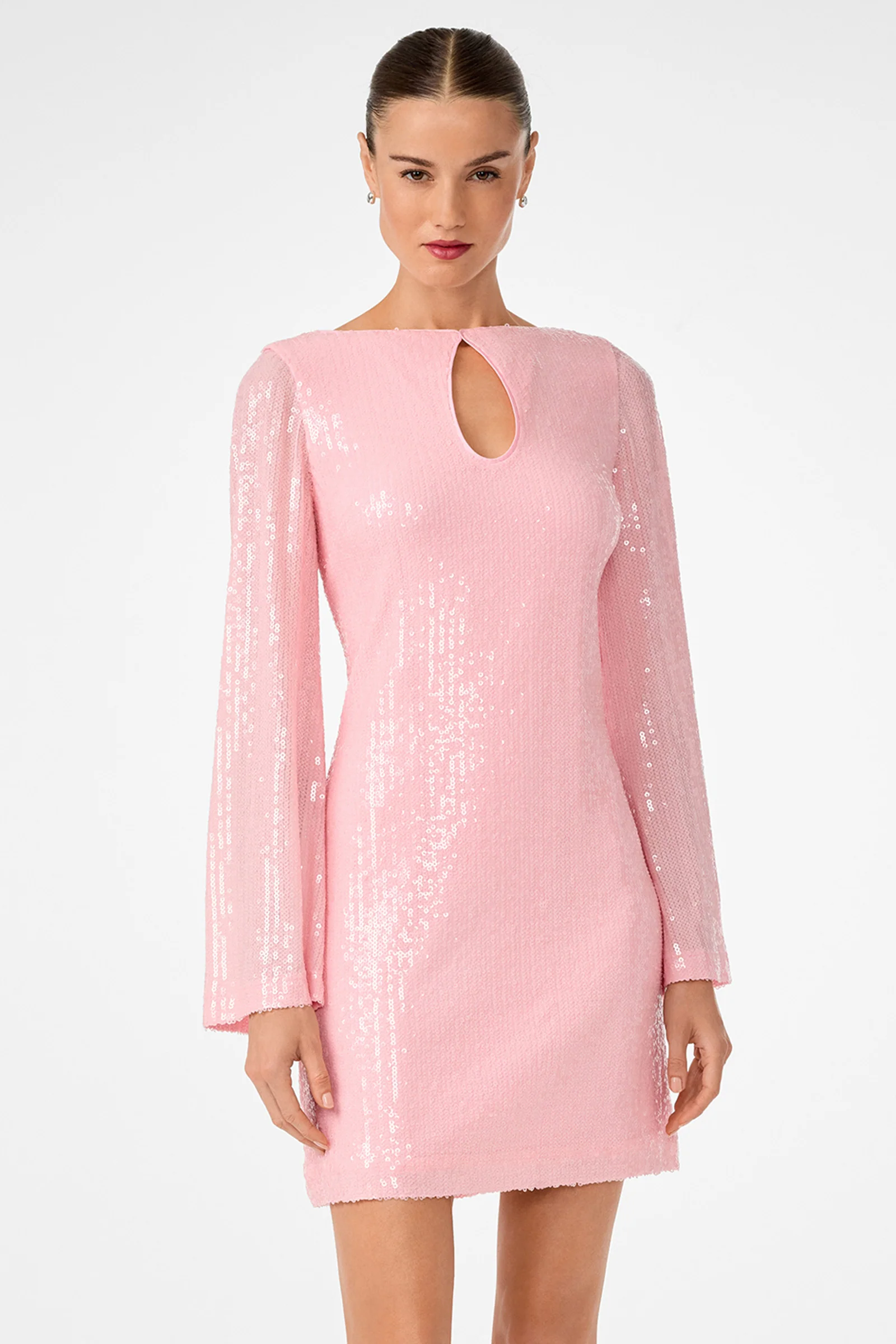 Singles 2 Sequin Mini Dress - Image 2