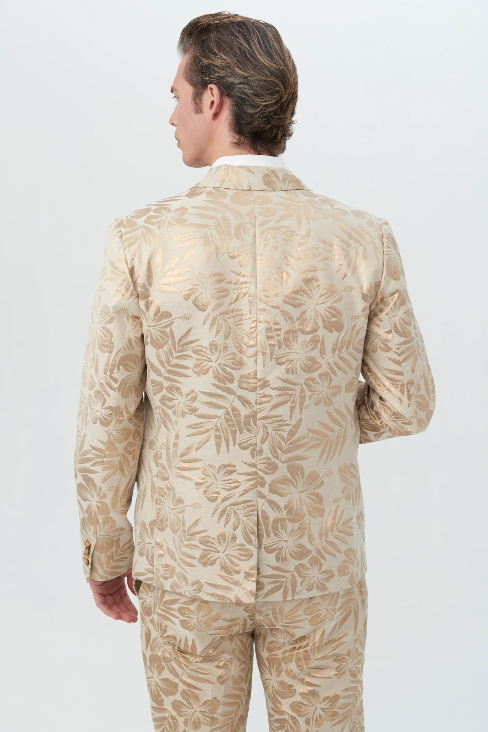 Thurston Blazer - Hibiscus Hideaway Jacquard - Image 3