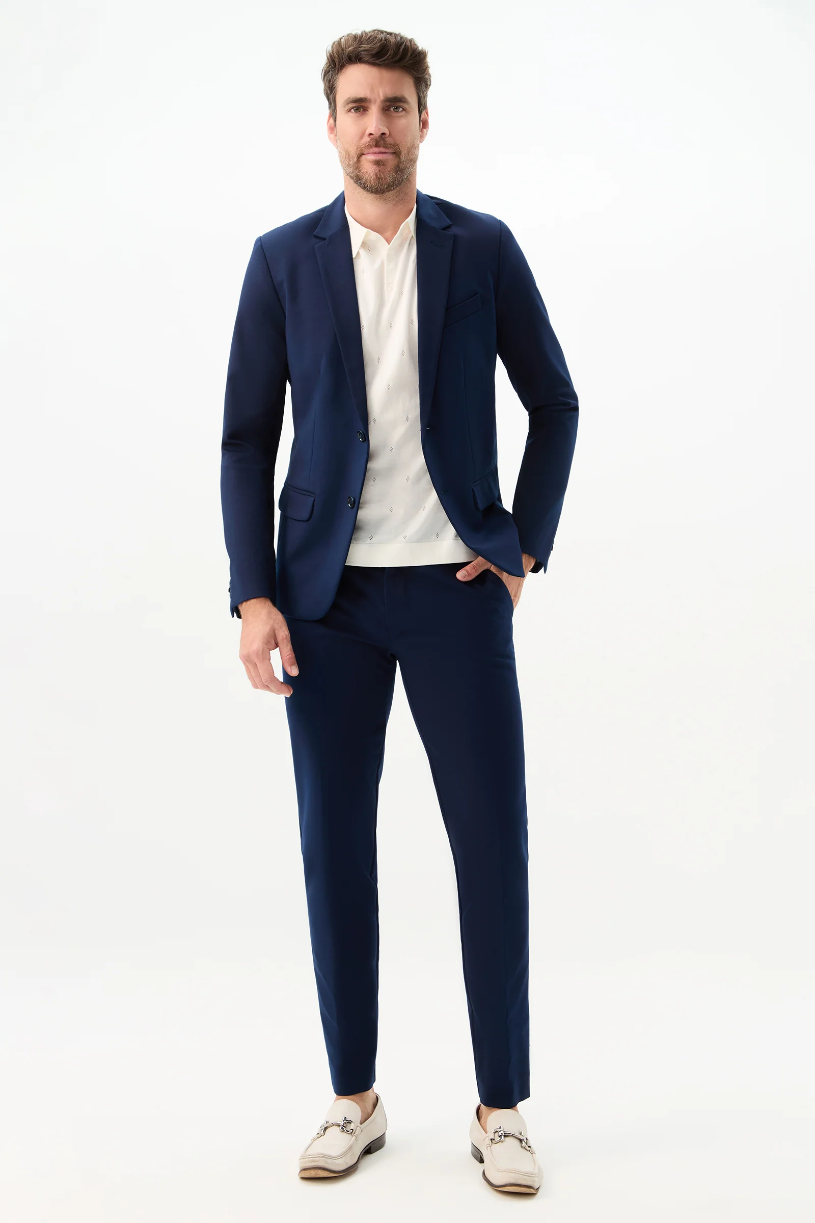 Thurston Blazer - Solid Suiting - Image 2