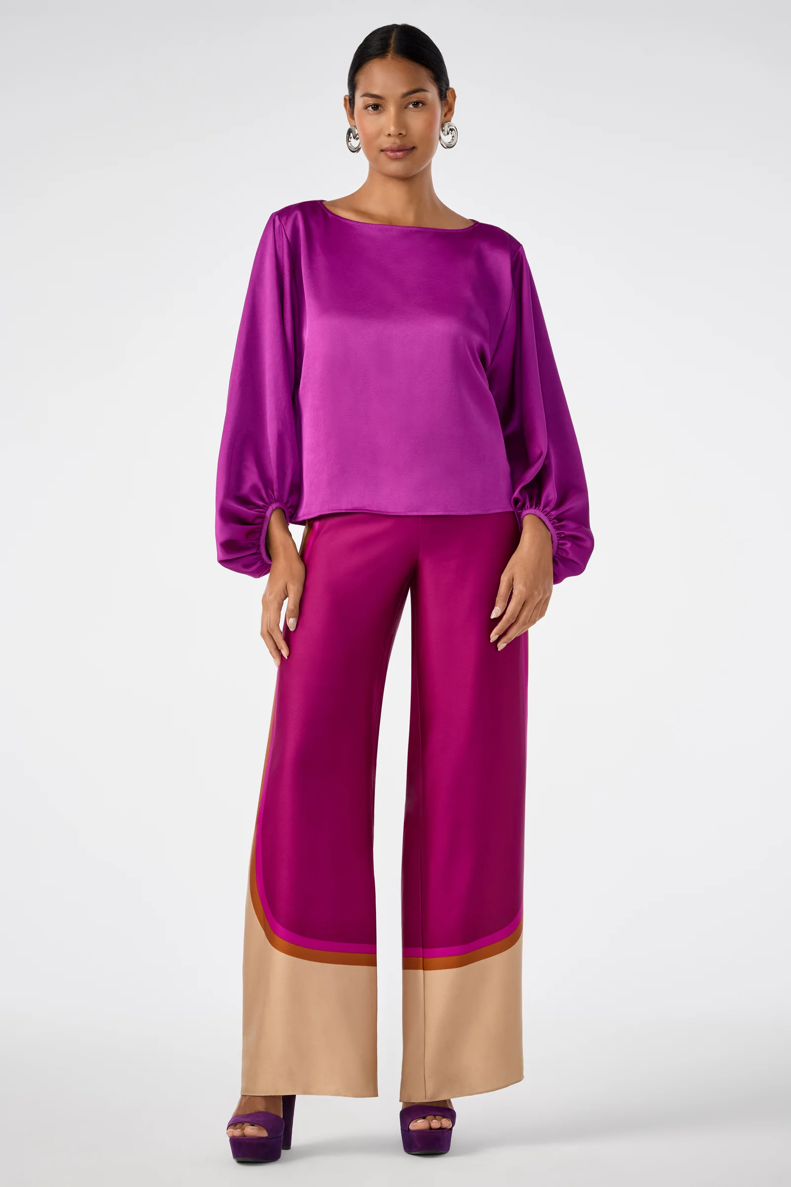 Ursa 2 Balloon Sleeve Top - Image 2